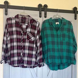 Plaid Button Ups